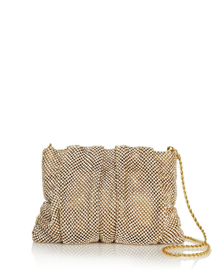 Ember Crystal Gathered Clutch | Bloomingdale's (US)