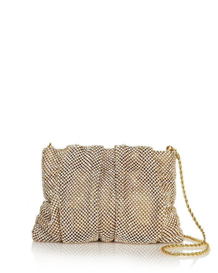 Ember Crystal Gathered Clutch | Bloomingdale's (US)