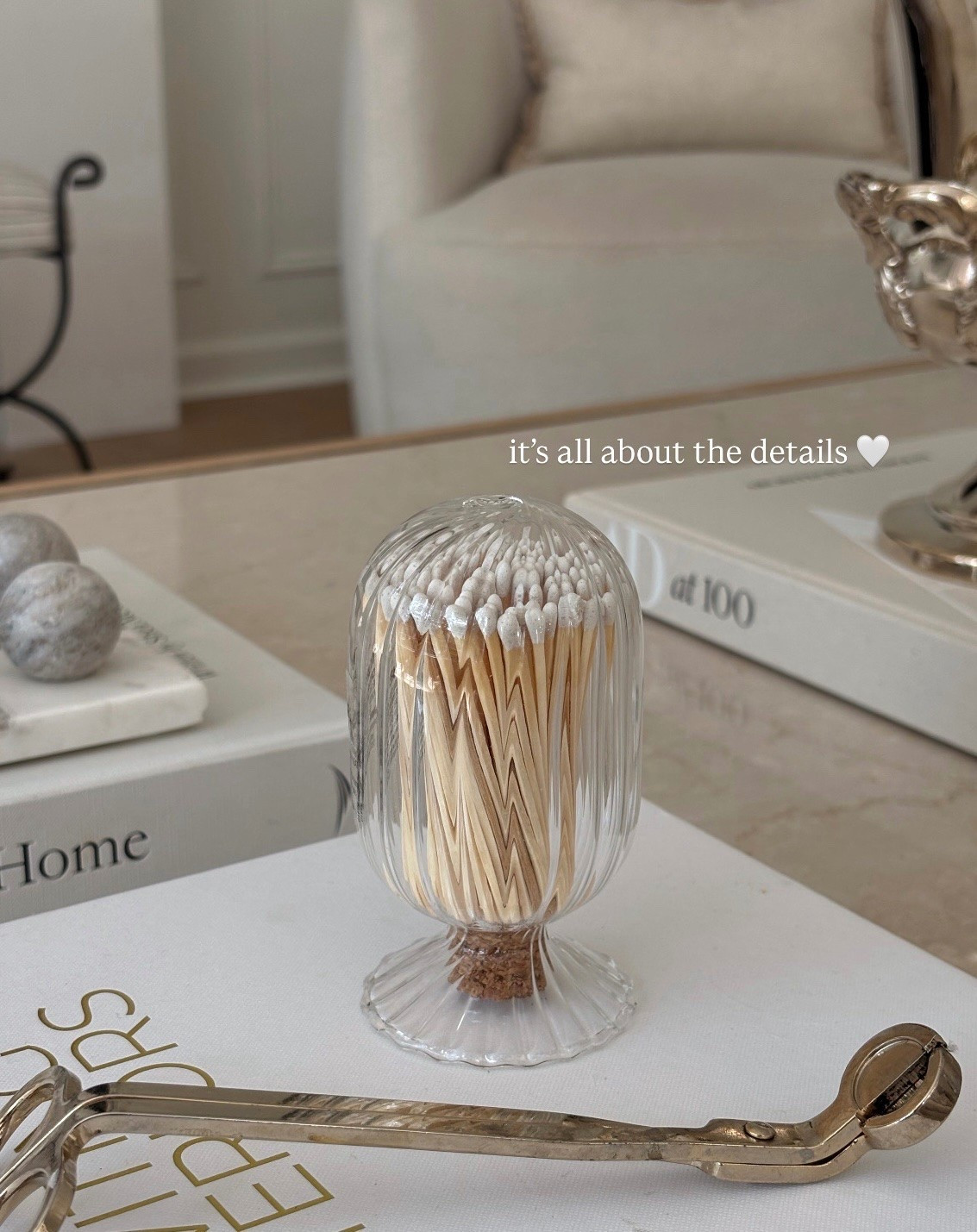 If you want to elevate your candle - put this next to it on a book! It’s so cute 🤍

#LTKHome