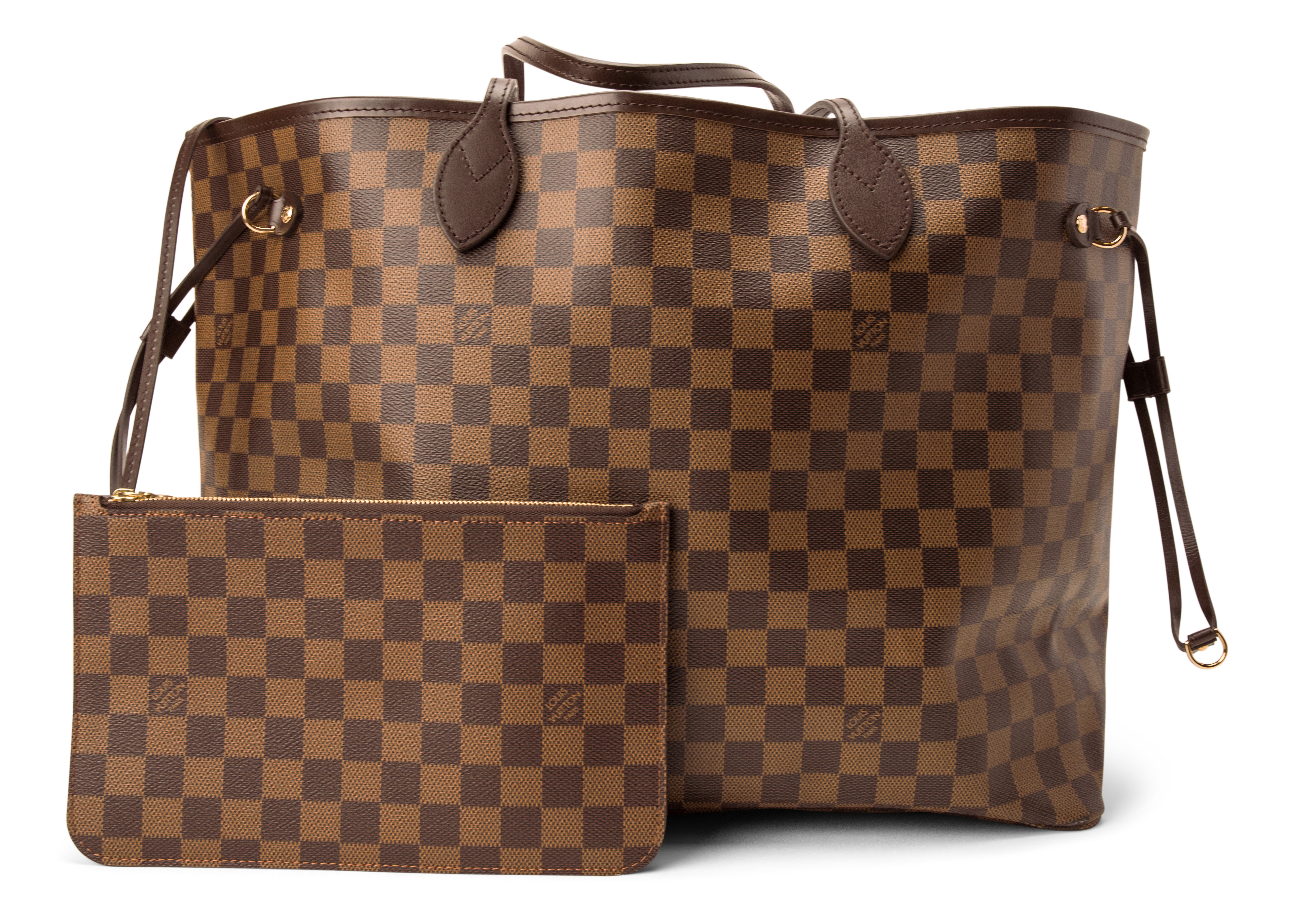 Women's Louis Vuitton Neo Neverfull Damier Ebene GM Cerise Lining | StockX