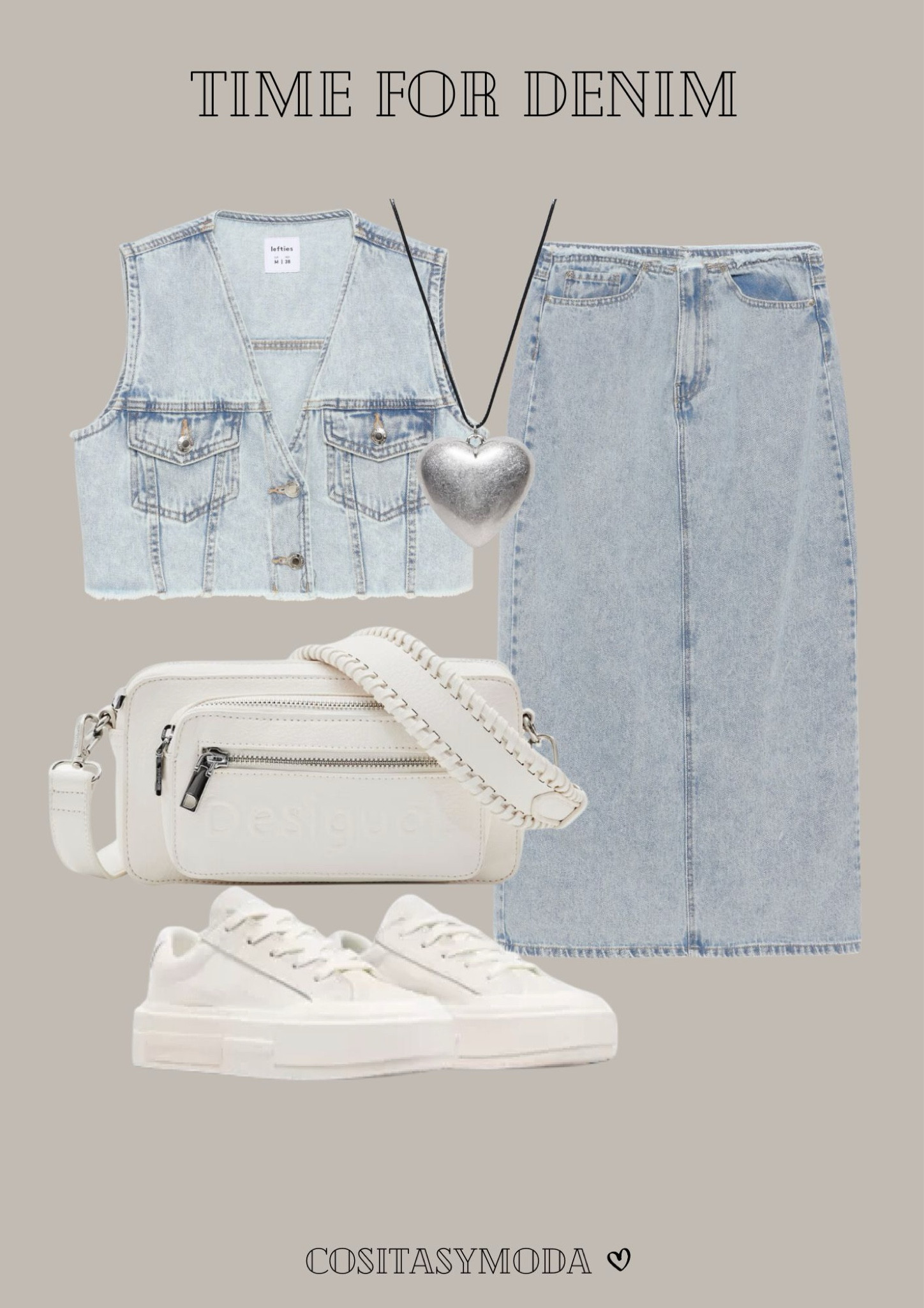 Denim Outfit | Cositasymoda
•
Do you like Denim looks? 🩵
Follow my LTK shop for more
•
#denimoutfit #fashionstyle

#LTKU #LTKActive #LTKstyletip