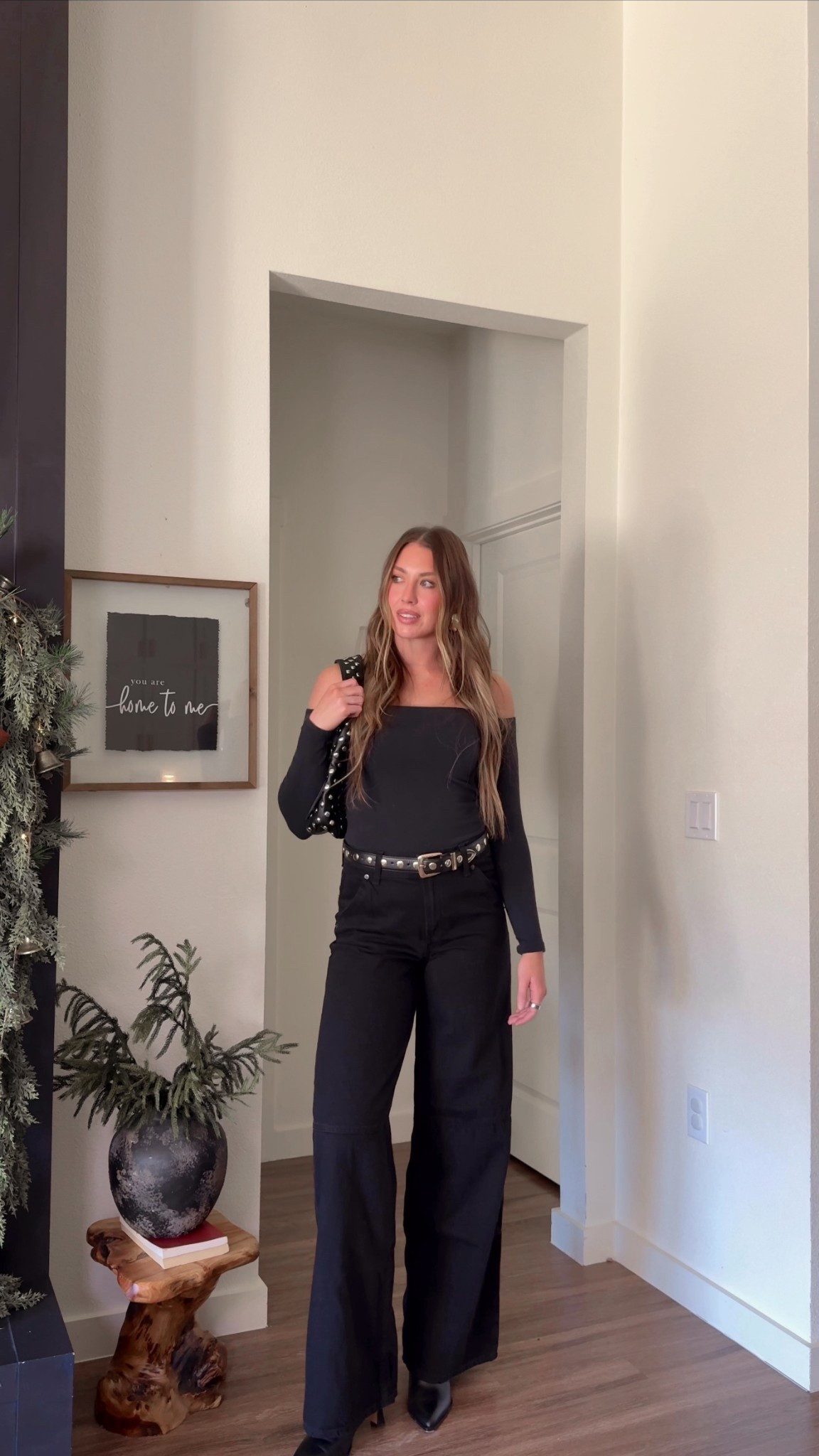 Easy date night outfit idea as a rectangle body type! Wearing a 4 tall in jeans and medium in top 

#LTKSeasonal #LTKTall #LTKStyleTip