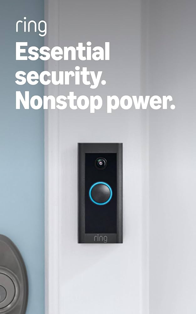 Ring Video Wired Doorbell (newest model), Home or business security, Two-Way Talk, advanced motio... | Amazon (US)