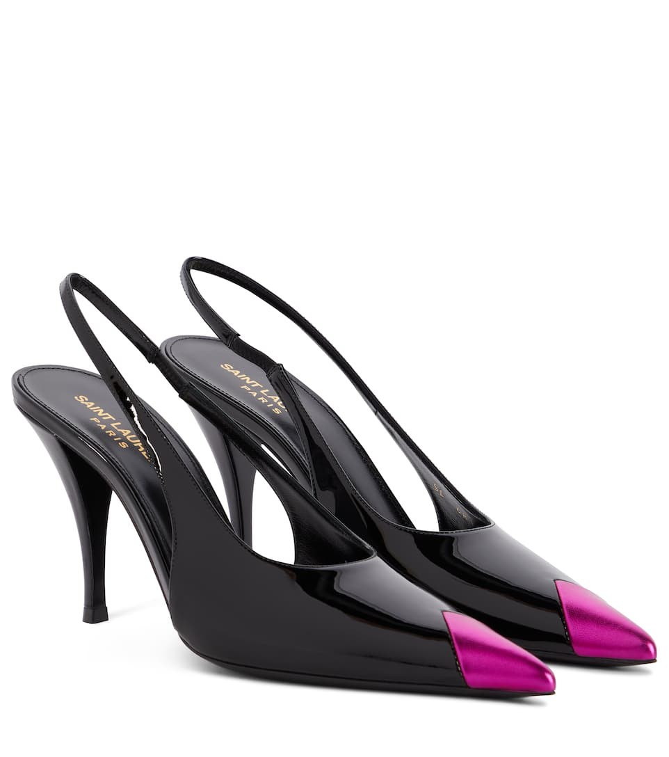Vesper patent leather slingback heels | Mytheresa (INTL)
