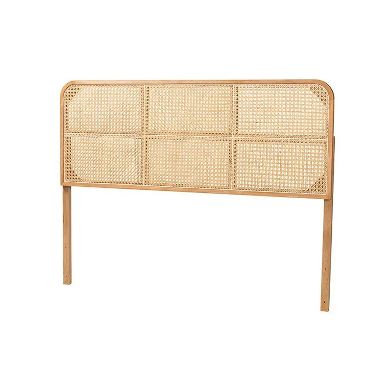 Bali & pari Adjustable Wood Headboard, Brown | Walmart (US)