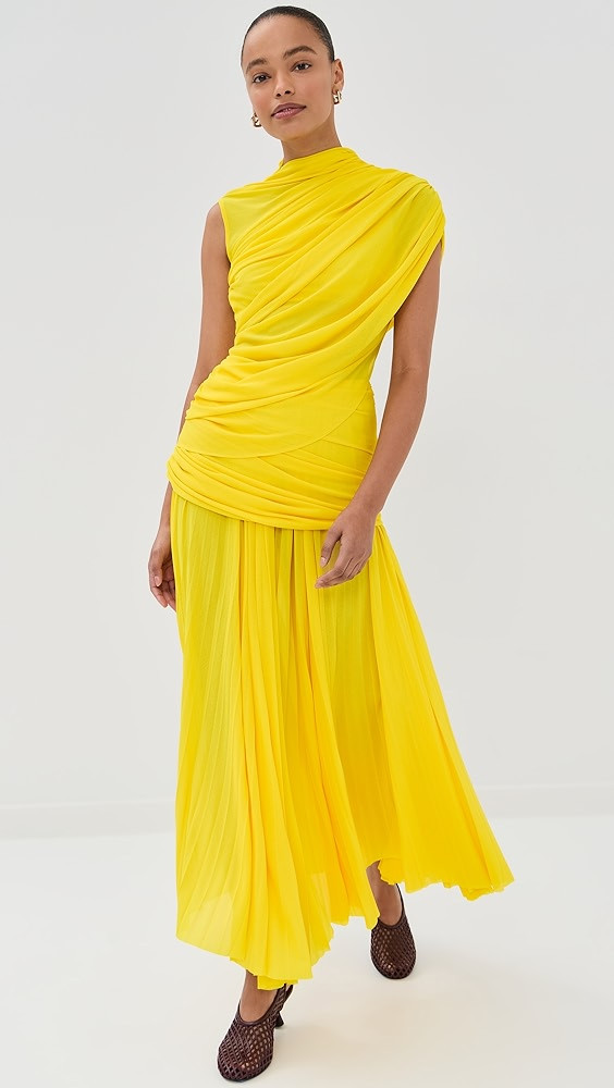 Irma Two Piece Dress In Gauzy Jersey | Shopbop