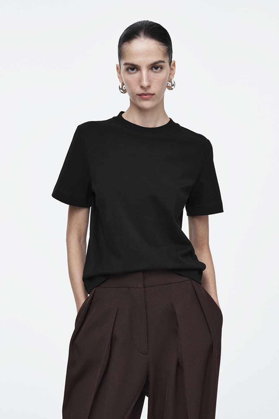 CLEAN CUT REGULAR T-SHIRT | COS UK