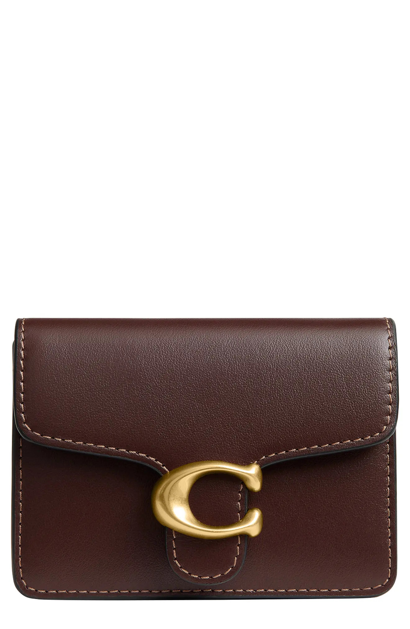 COACH Tabby Leather Card Case (Women) | Nordstrom | Nordstrom