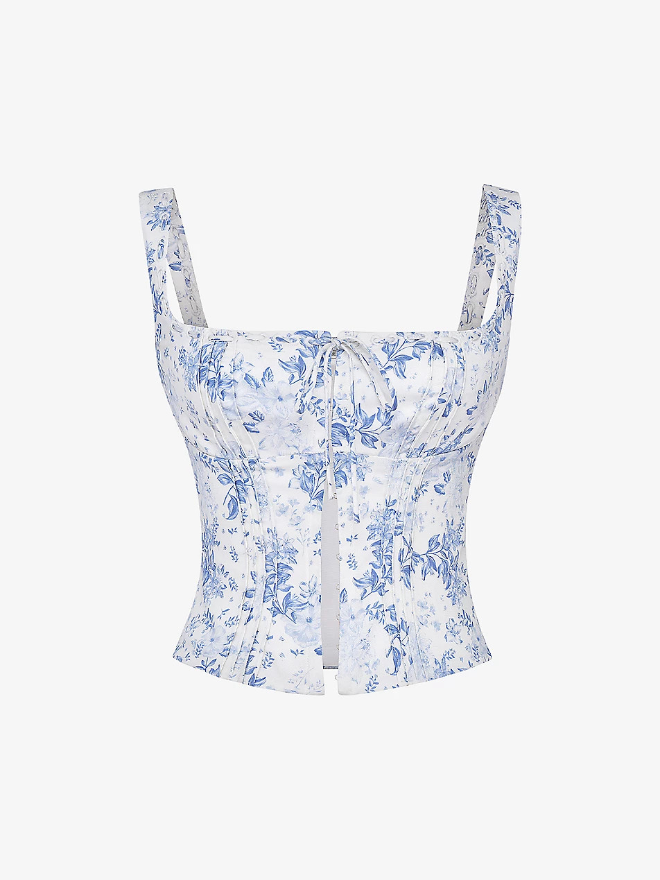 Chicca sleeveless lyocell-blend top | Selfridges