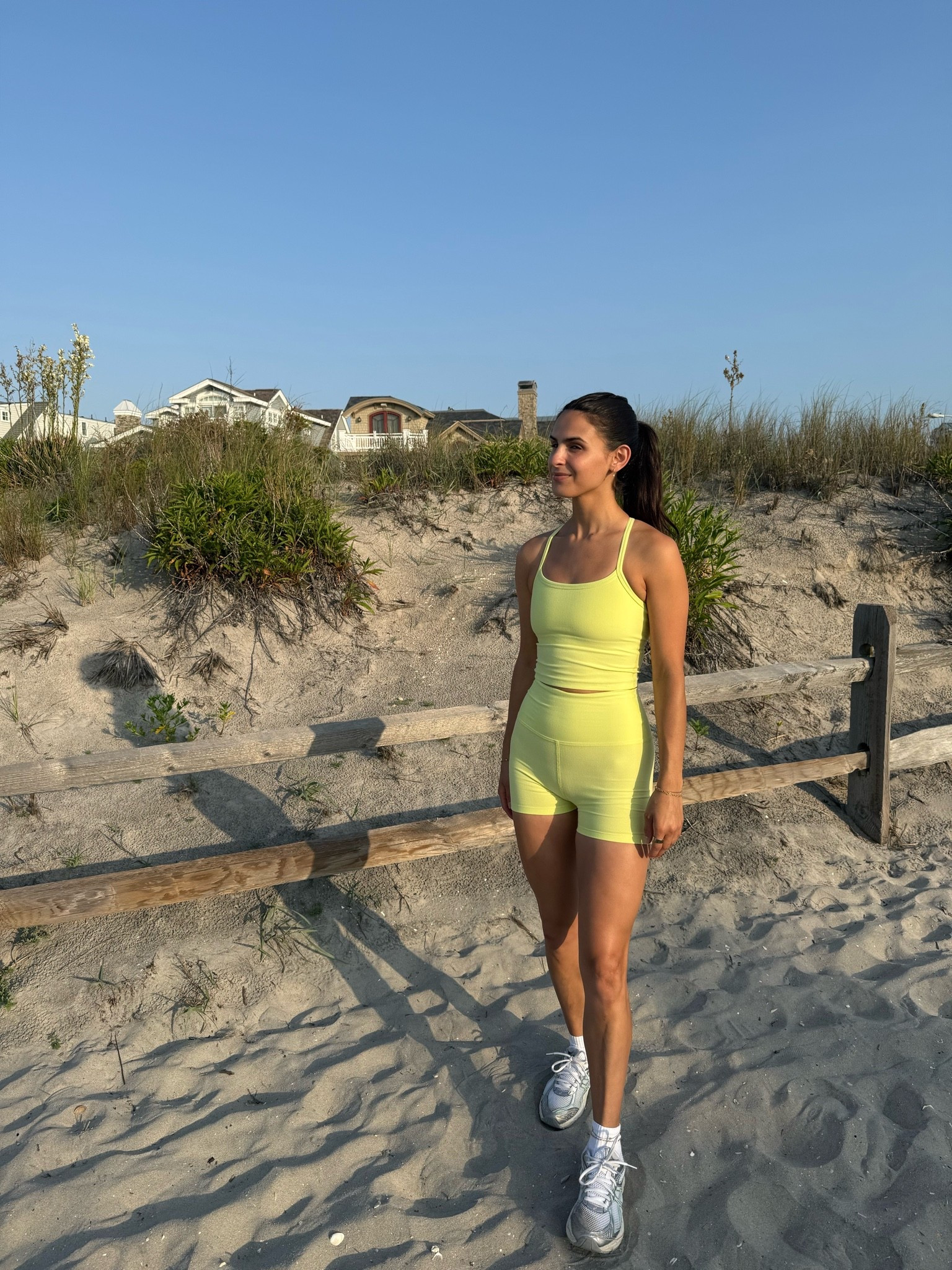 morning beach walk! wearing size XS in @beyondyoga set!

#LTKootd #LTKSeasonal #LTKActive