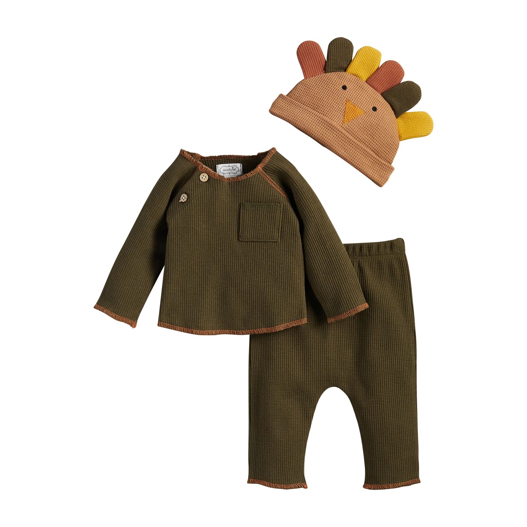 Turkey Hat and Outfit Set | Mud Pie (US)