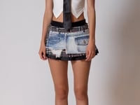 DONT PLAY WITH ME PLAID BELT | AKIRA