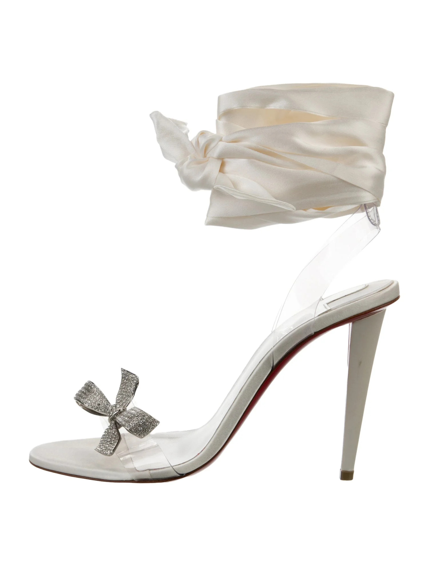 PVC Bow Accents Sandals | The RealReal