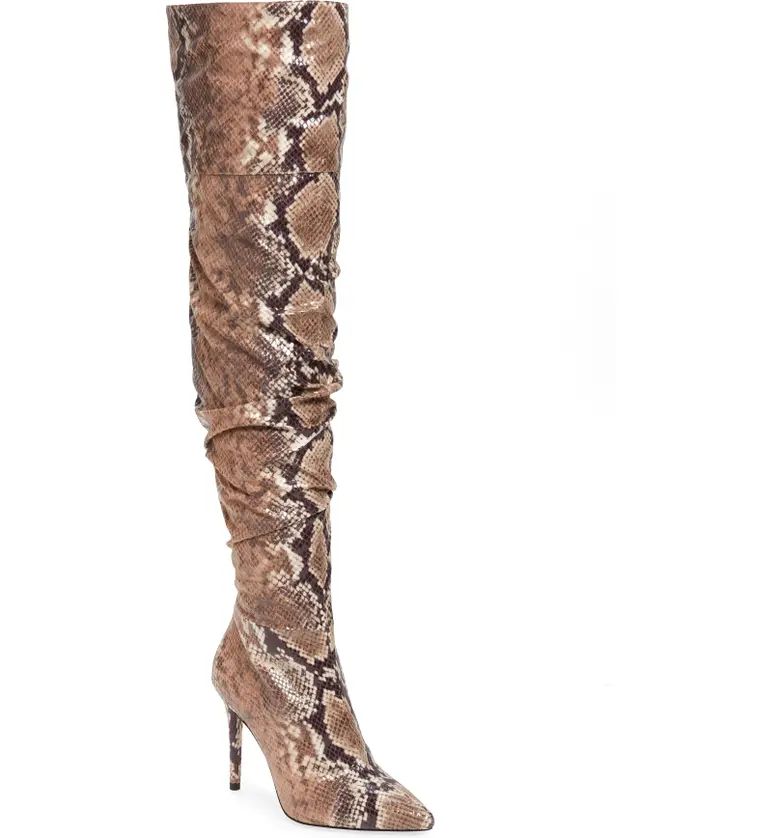 Lyrelle Pointy Toe Slouchy Knee High Boot | Nordstrom