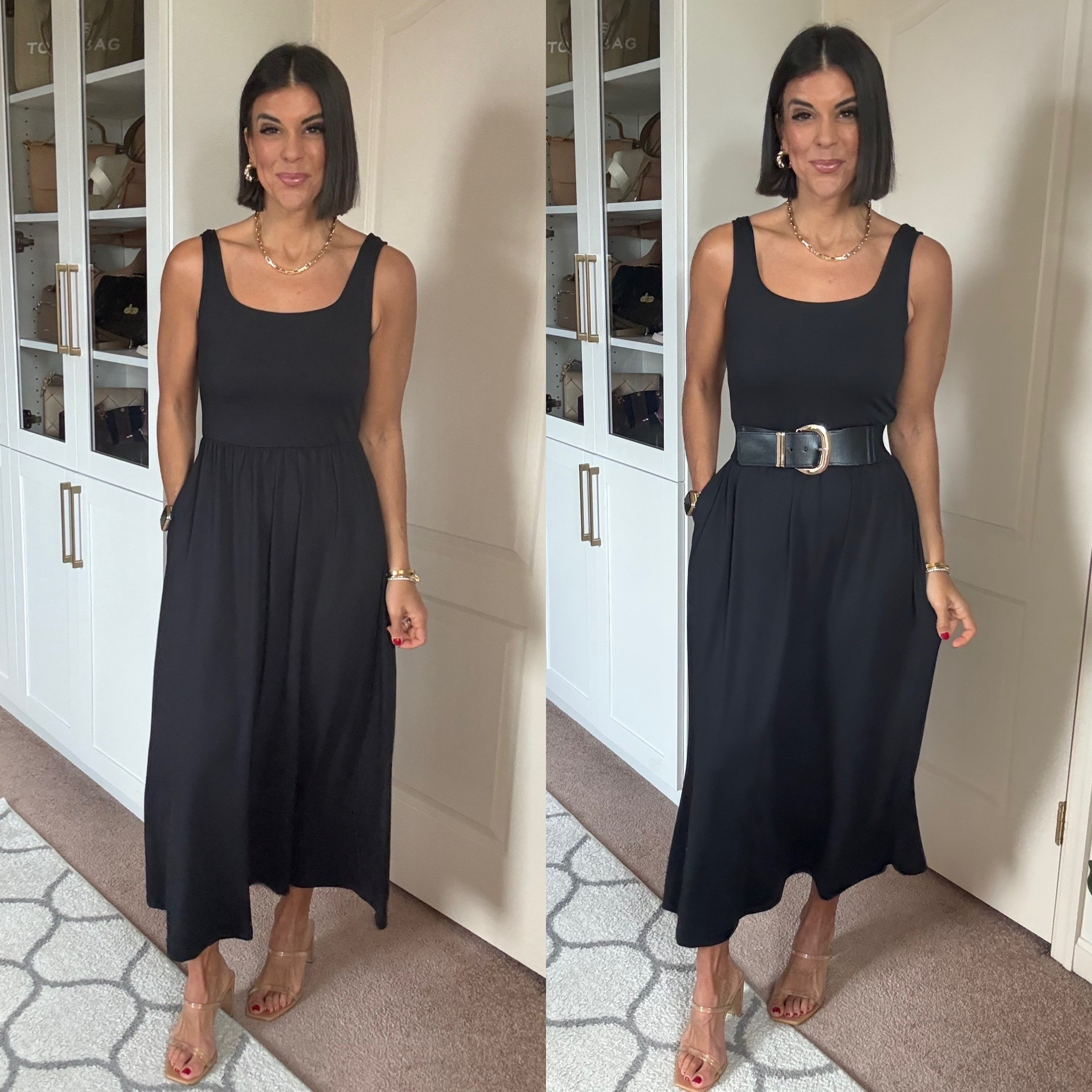 I’m 5’5 and in size small in dress

#LTKFindsUnder100 #LTKSeasonal