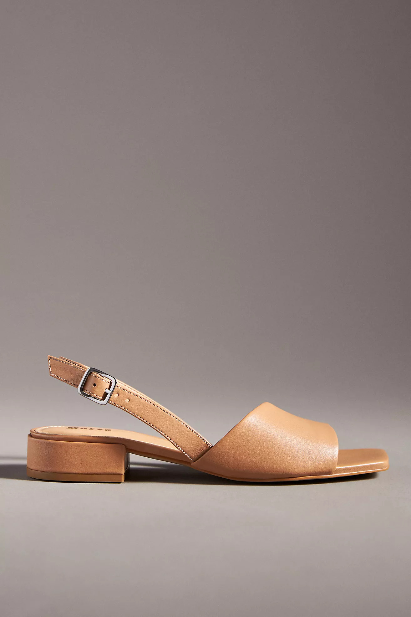 Maeve Asymmetrical Slingback Heels | Anthropologie (US)