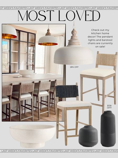 Home kitchen design refresh! My pendant lights and barstool chairs are on SALE!✨ Barstools also comes in black. 

Kitchen decor. Kitchen Reno. Counter stools. Pendant lights. Home decor. Kitchen. Sink. Spring decor. Lighting. Stools.

#LTKSaleAlert #LTKHome #LTKStyleTip