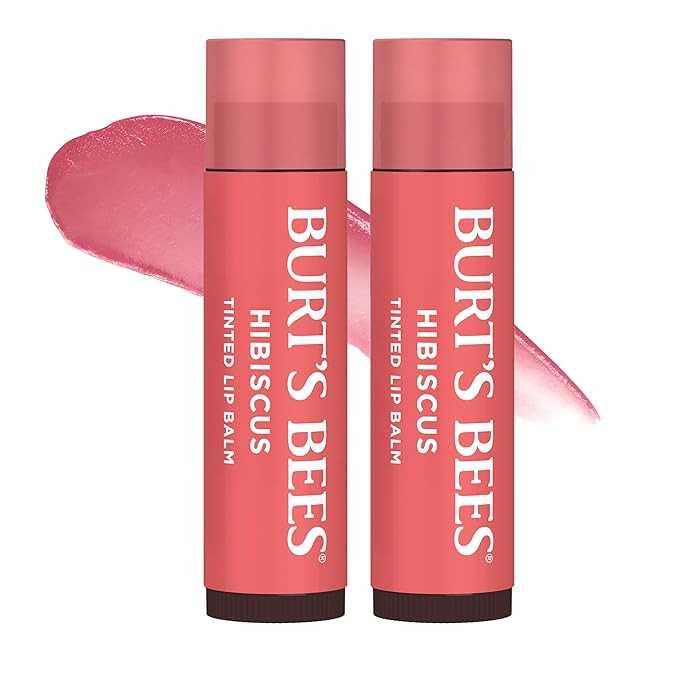 Burt's Bees Lip Tint Balm with Long Lasting 2 in 1 Duo Tinted Balm Formula, Color Infused with De... | Amazon (US)
