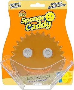 Scrub Daddy Sponge Holder - Sink Caddy - Sink Organizer for Kitchen & Bathroom - Easy to Clean Su... | Amazon (US)