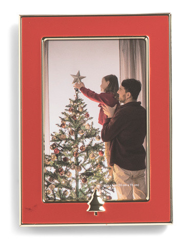 4x6 Christmas Tree Tabletop Picture Frame | TJ Maxx