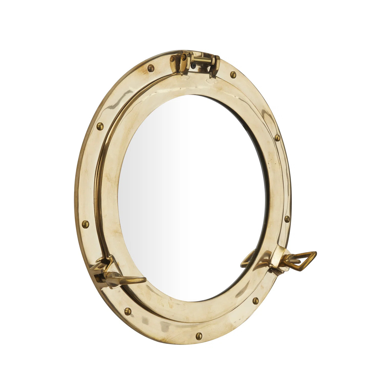 Metal Circle Wall Mirror | Wayfair North America