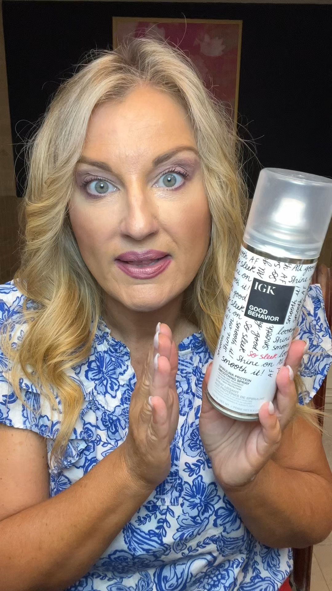 This heat protectant smells amazing and makes my hair silky and shiny!

#LTKgrwm #LTKmorningroutine #LTKBeauty