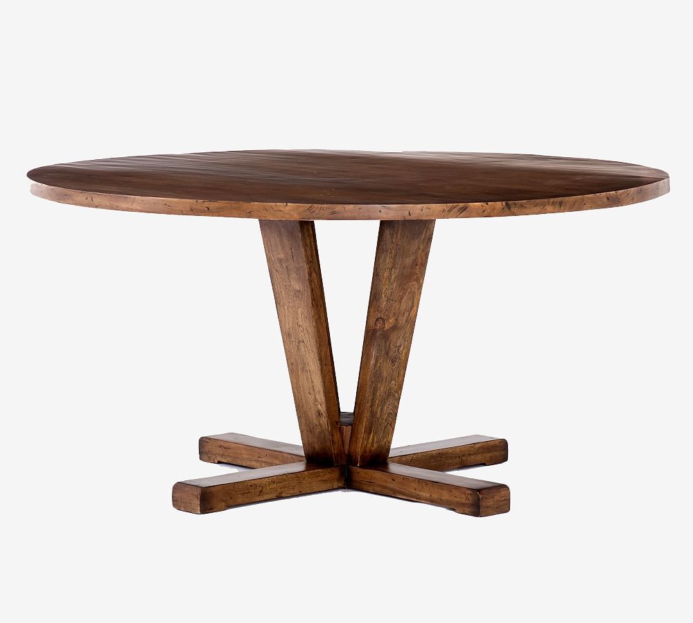 Parkview Reclaimed Wood Round Dining Table | Pottery Barn (US)