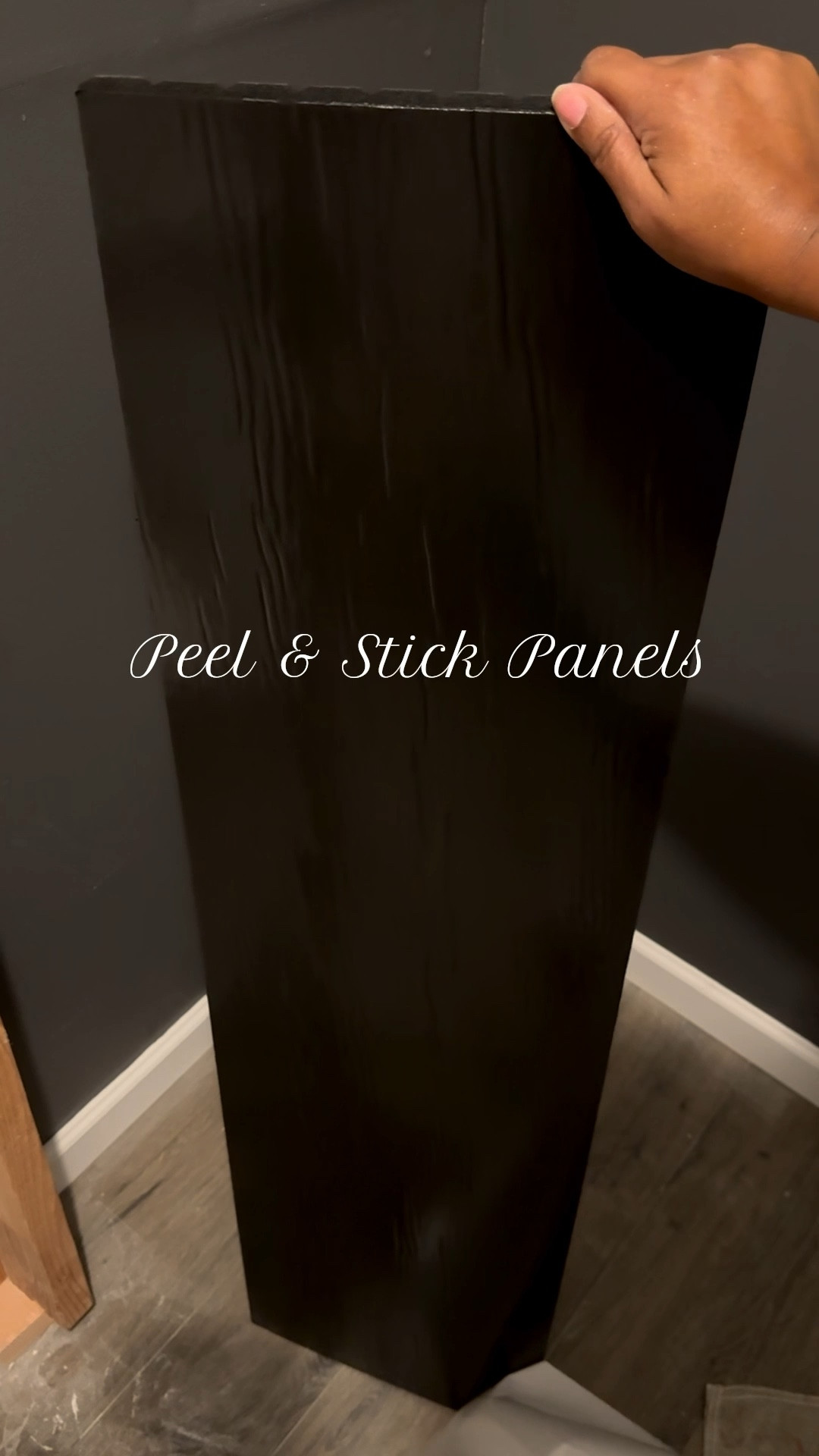 Love the updated look these peel and stick panels gave to my laundry room walls! come in more colors! 

#LTKFindsUnder100 #LTKHome #LTKCyberWeek