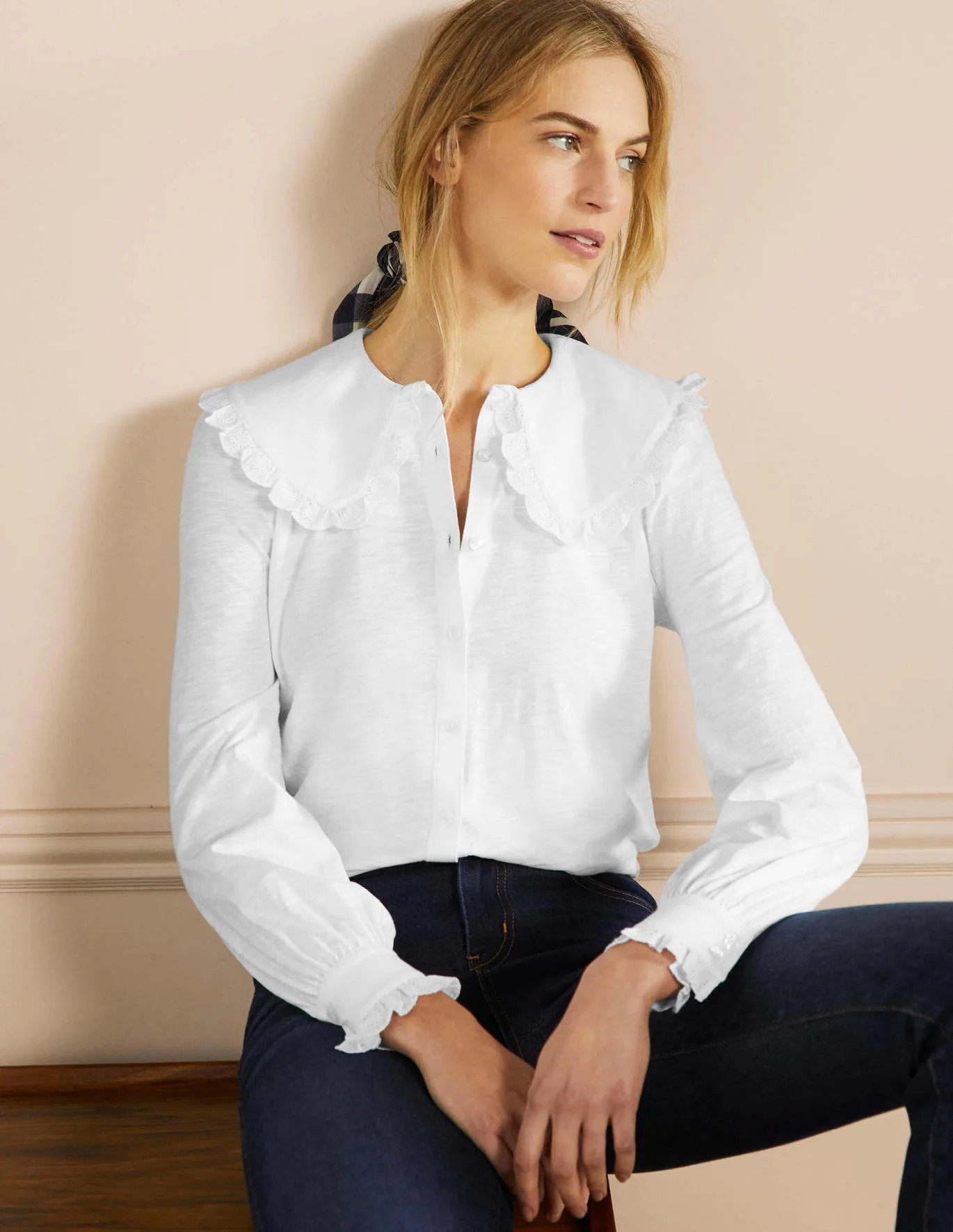 Collared Jersey Shirt | Boden (US)