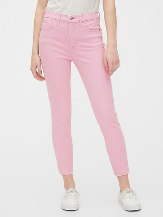 High Rise True Skinny Ankle Jeans with Secret Smoothing Pockets | Gap (US)