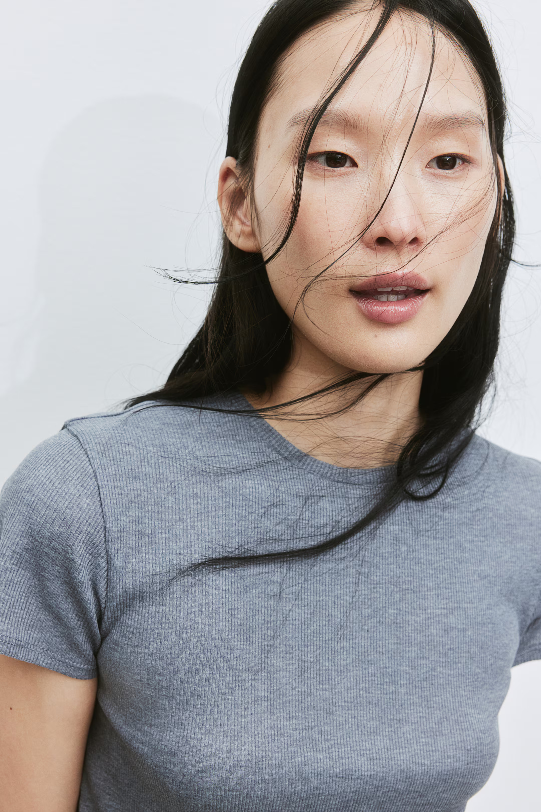 Ribbed T-shirt | H&M (US + CA)