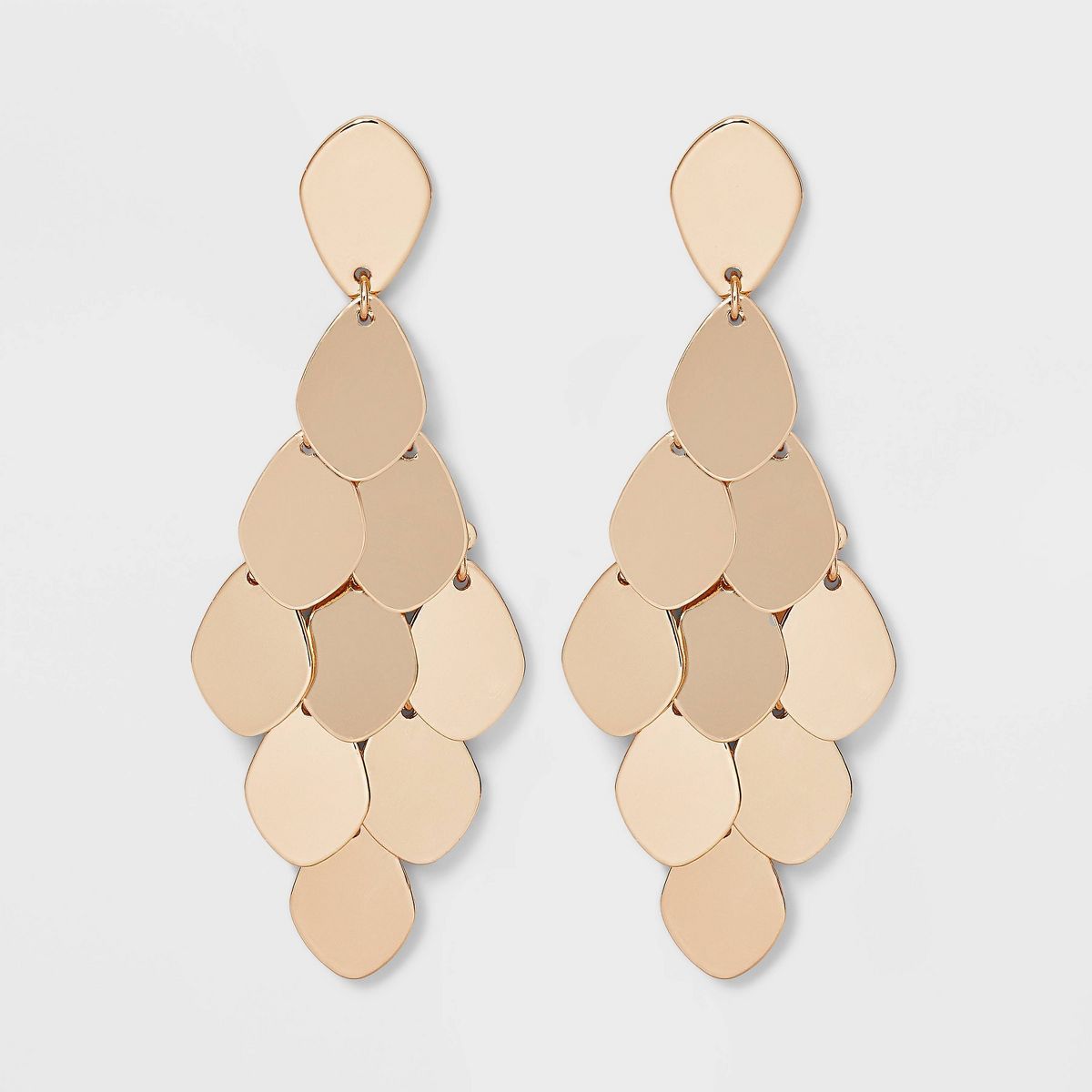 Gold Large Kite With Post Earrings - A New Day™ Gold | Target