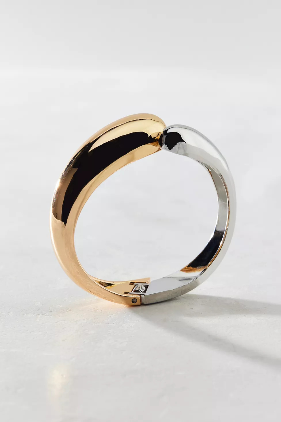 Double Dome Metal Cuff Bracelet | Urban Outfitters (US and RoW)
