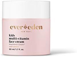 Evereden Kids Face Cream: Cool Peach, 1.7 oz. | Plant Based and Natural Kids Skin Care | Non-toxi... | Amazon (US)