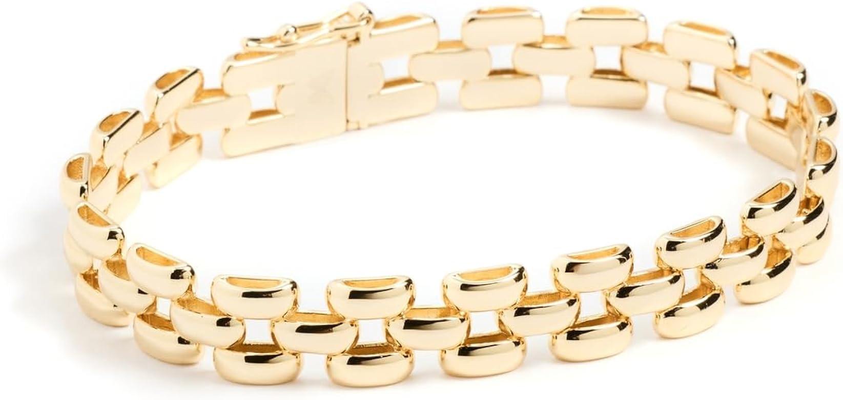 ADINA EDEN Women's Solid Watch Link Style Bracelet | Amazon (US)