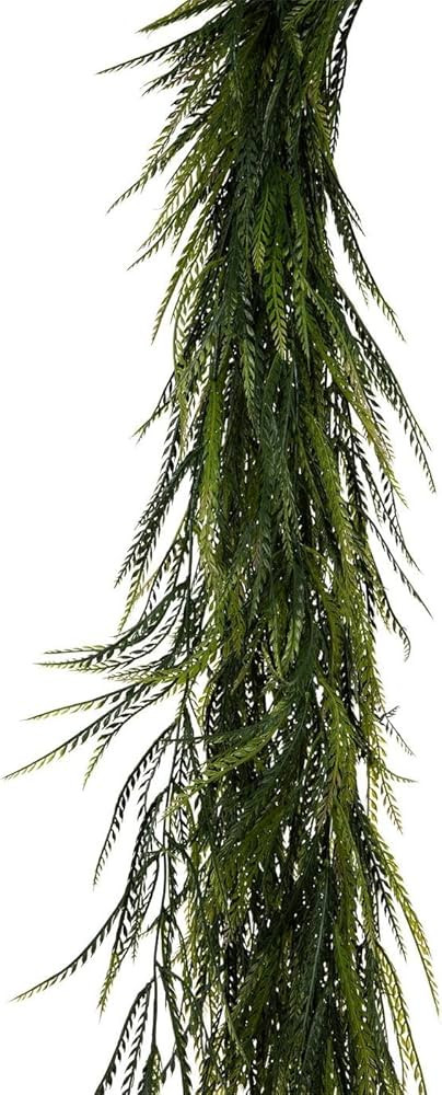Hobby Lobby Artificial Cedar Garland, 55 Inch Long Green Hanging Greenery, Indoor Wedding Party D... | Amazon (US)