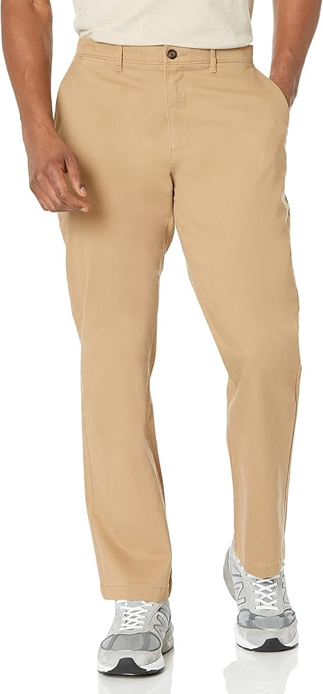 Amazon Essentials Men's Classic-Fit Casual Stretch Chino Pant | Amazon (US)