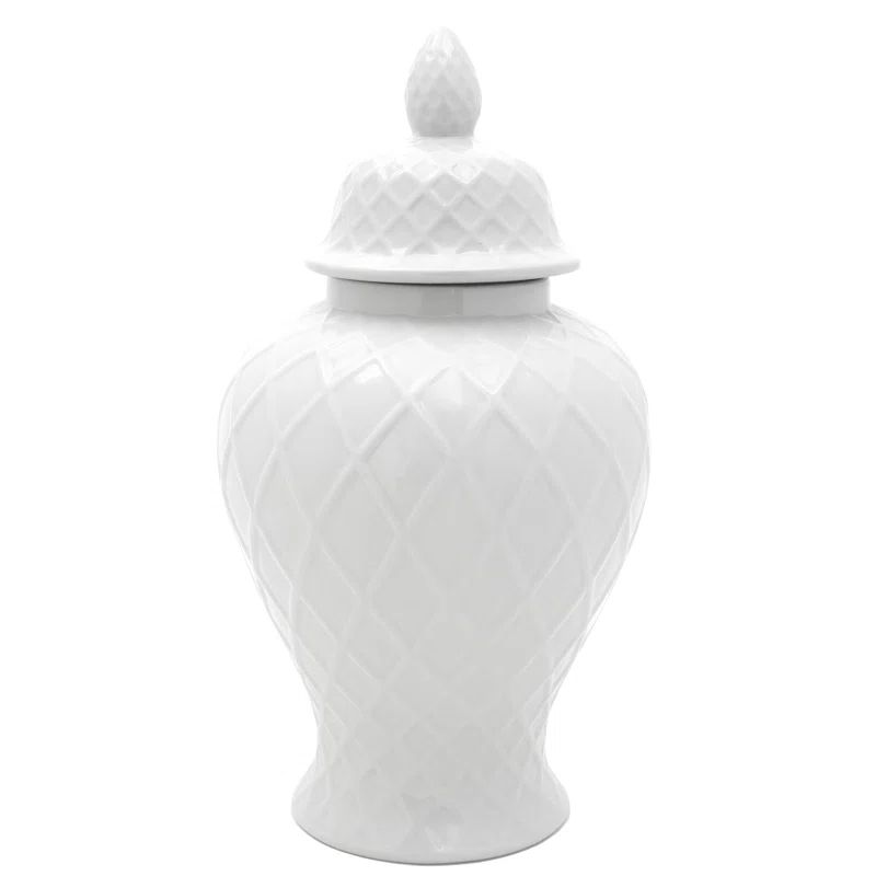 Diletta Handmade Porcelain Ginger Jar | Wayfair North America