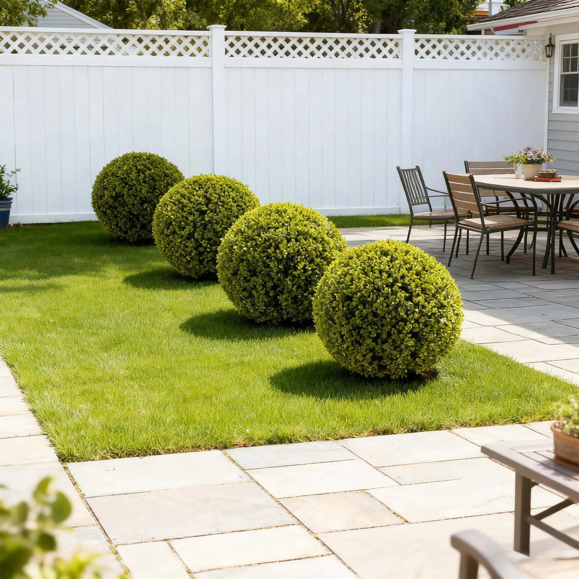 Ophelia & Co. Artificial Topiary Balls Garden Spheres Decorative Balls for Outdoor Patio Garden a... | Wayfair North America
