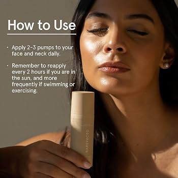 Barefaced Tinted Protection SPF 50+ – Broad-Spectrum Sunscreen with Zinc Oxide, Niacinamide & H... | Amazon (US)