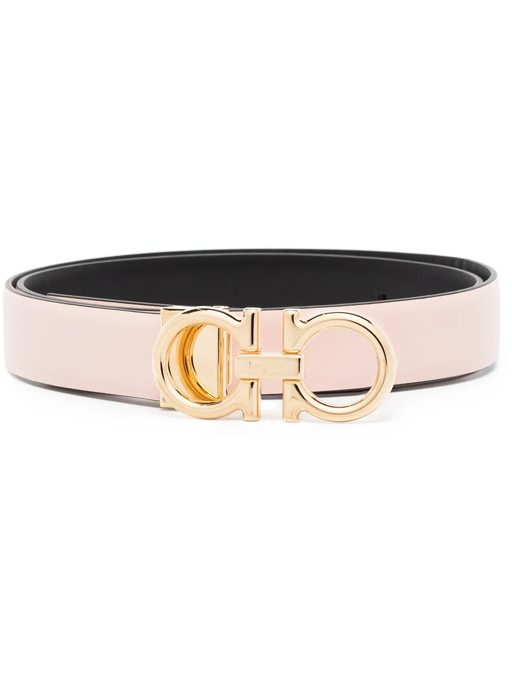 Cintura reversibile Gancini in pelle | Farfetch Global