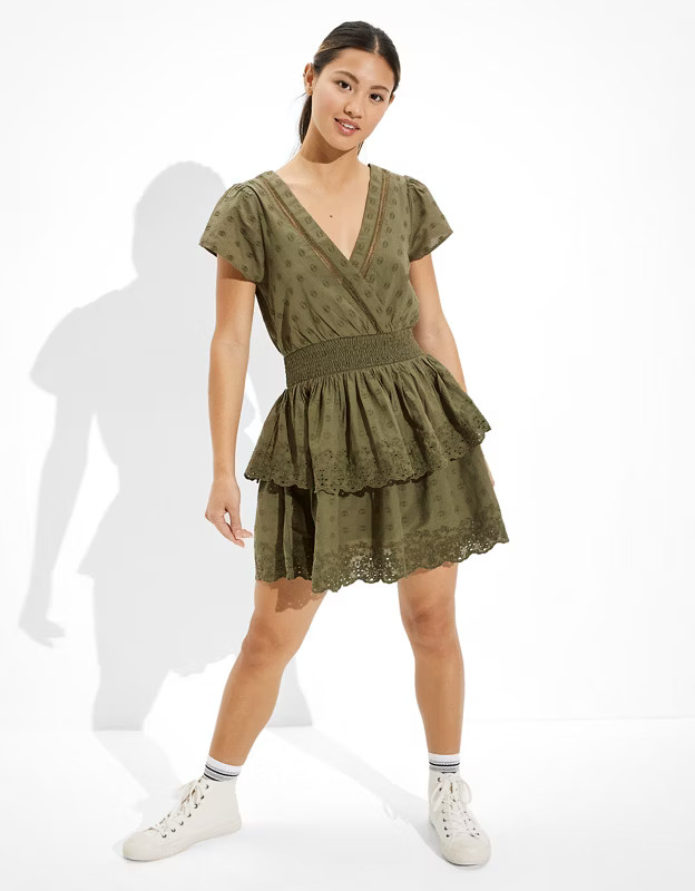 AE Garden Party Wrap Dress | American Eagle Outfitters (US & CA)