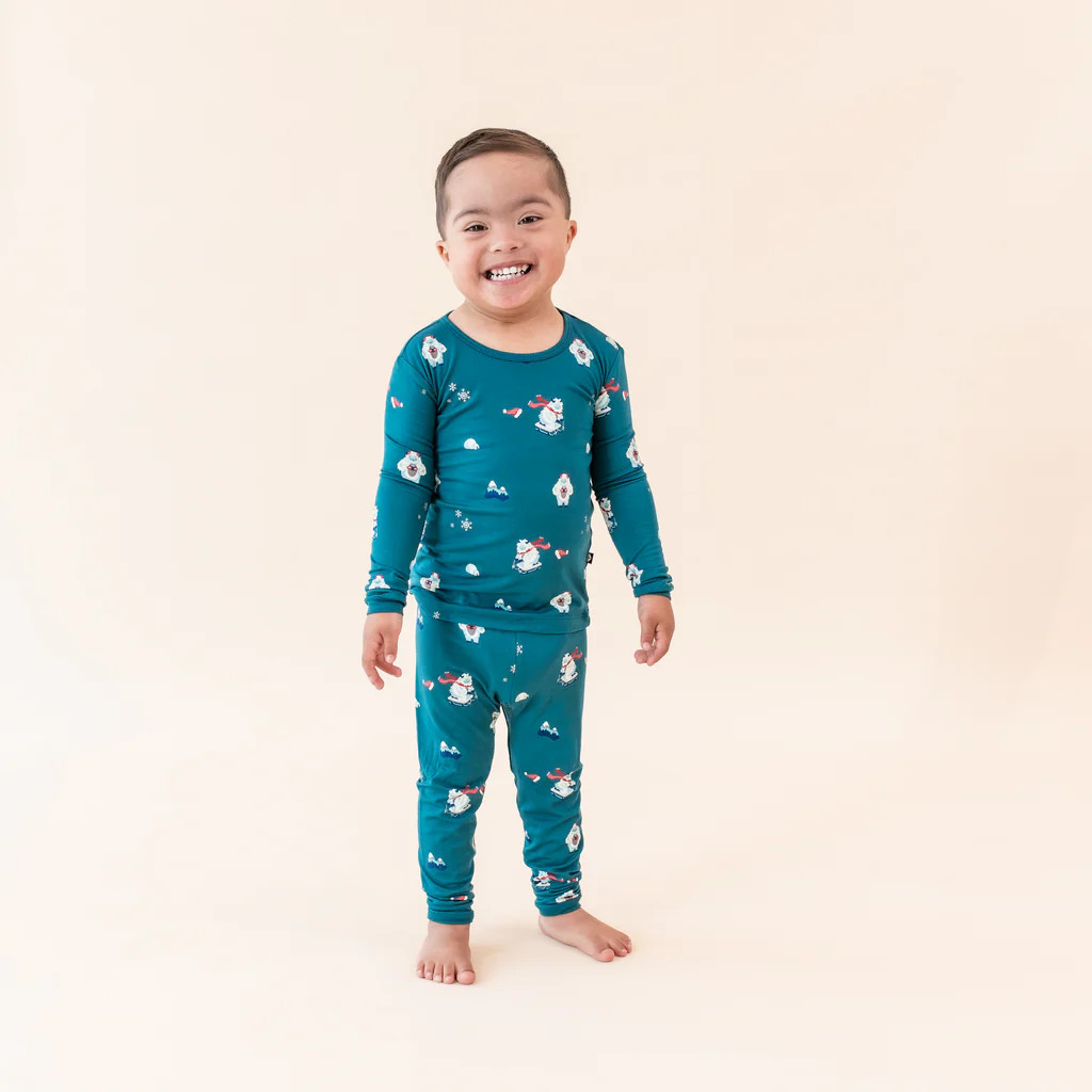 Long Sleeve Pajamas in Yeti | Kyte BABY