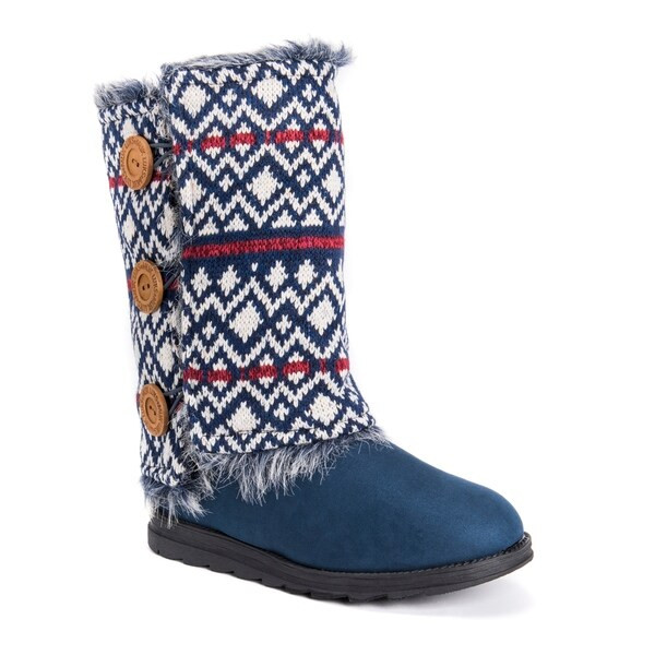 MUK LUKS Women's Reversible Andrea Boots | Bed Bath & Beyond