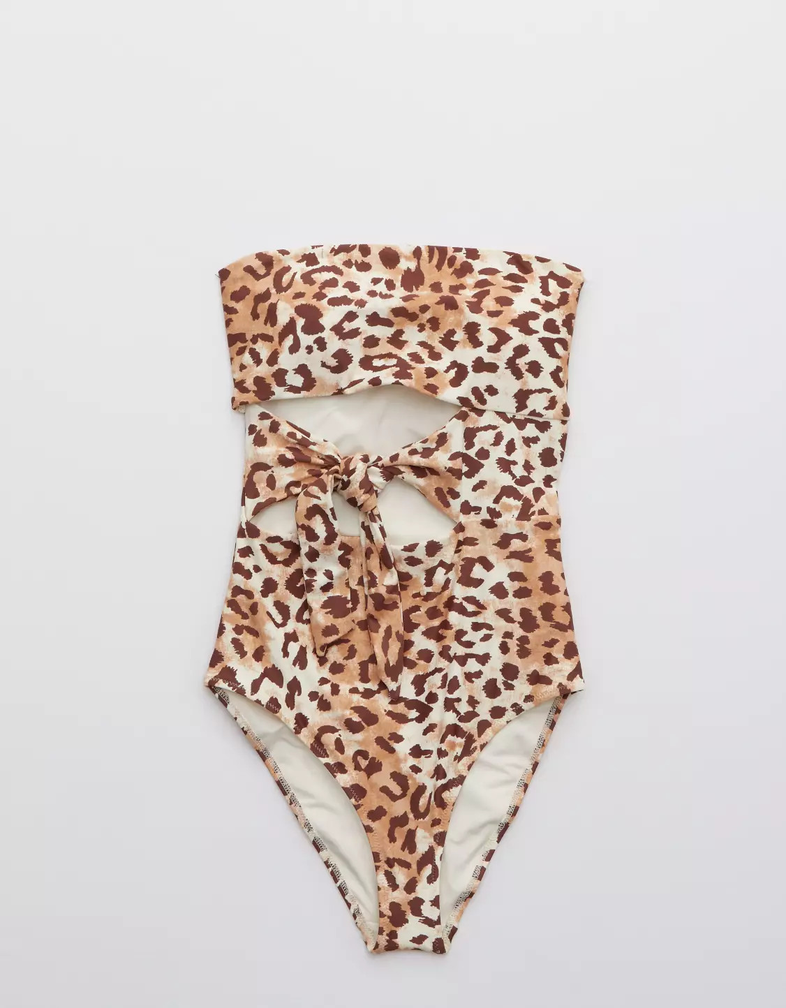 Aerie Wrap Strapless One Piece Swimsuit | American Eagle Outfitters (US & CA)