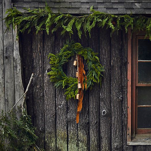 Faux Cedar Wreath | Terrain