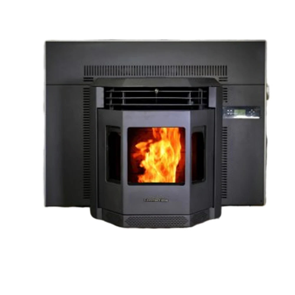 ComfortBilt 2800-sq ft Pellet stove insert with 47-lb Hopper (EPA Approved) in Black | HP22I | Lowe's