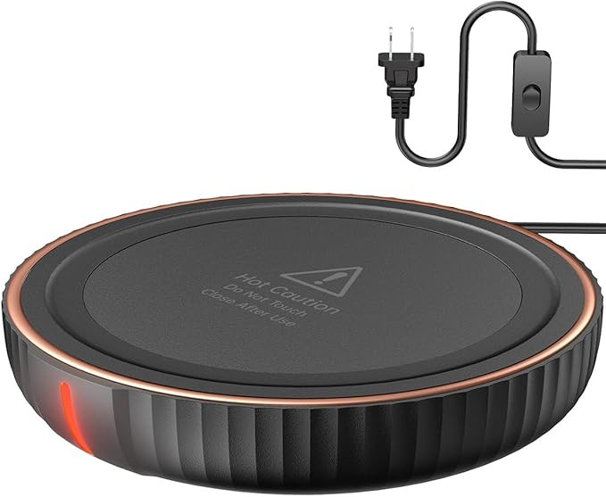 HouseGem Large Candle Warmer Plate - Coffee Cup Mug Warmer for Desk, Candle Melter, Electric Mug ... | Amazon (US)