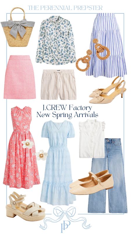 Spring arrivals from JCrew factory! Use code SHOPNOW for 20% off orders $125 and over! Classic style resort wear preppy style spring outfits spring dresses floral Easter outfits 

#LTKsalealert #LTKSeasonal #LTKstyletip