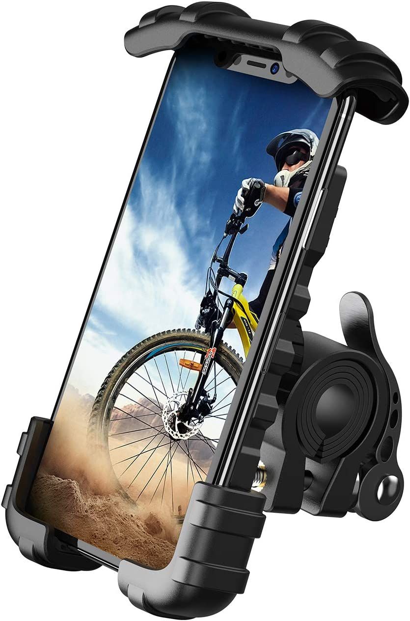 Amazon.com: Lamicall Bike Phone Holder, Motorcycle Phone Mount Motorcycle Handlebar Cell Phone Cl... | Amazon (US)